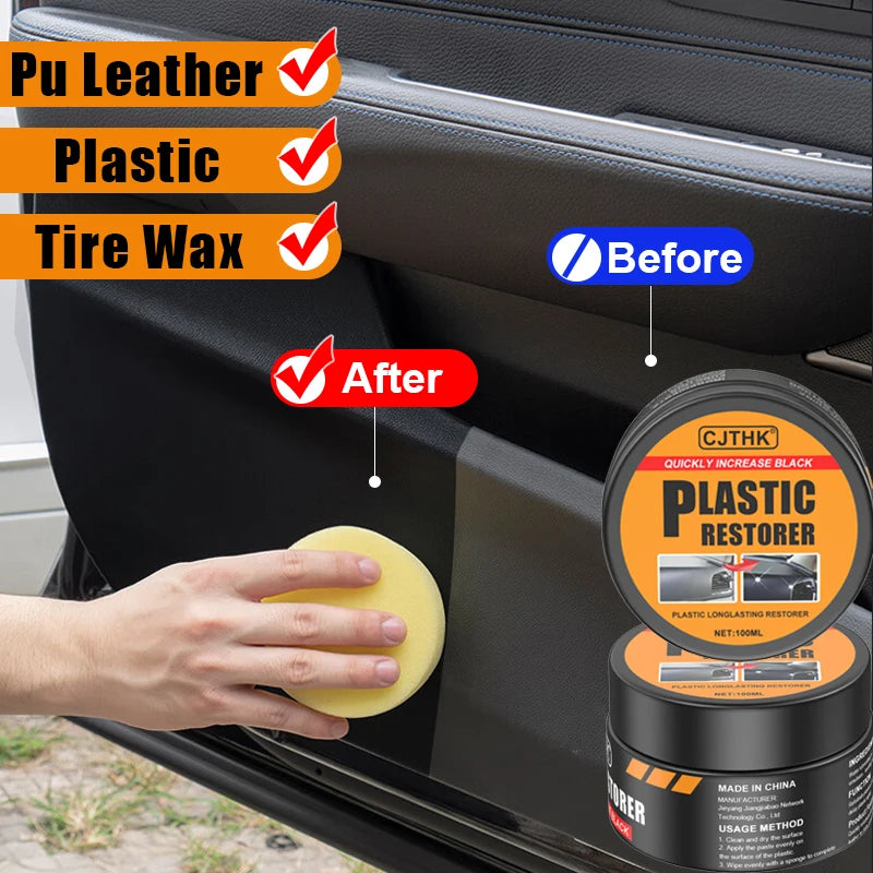 Car Plastic Restorer Back To Black Gloss Car Cleaning Products Plastic