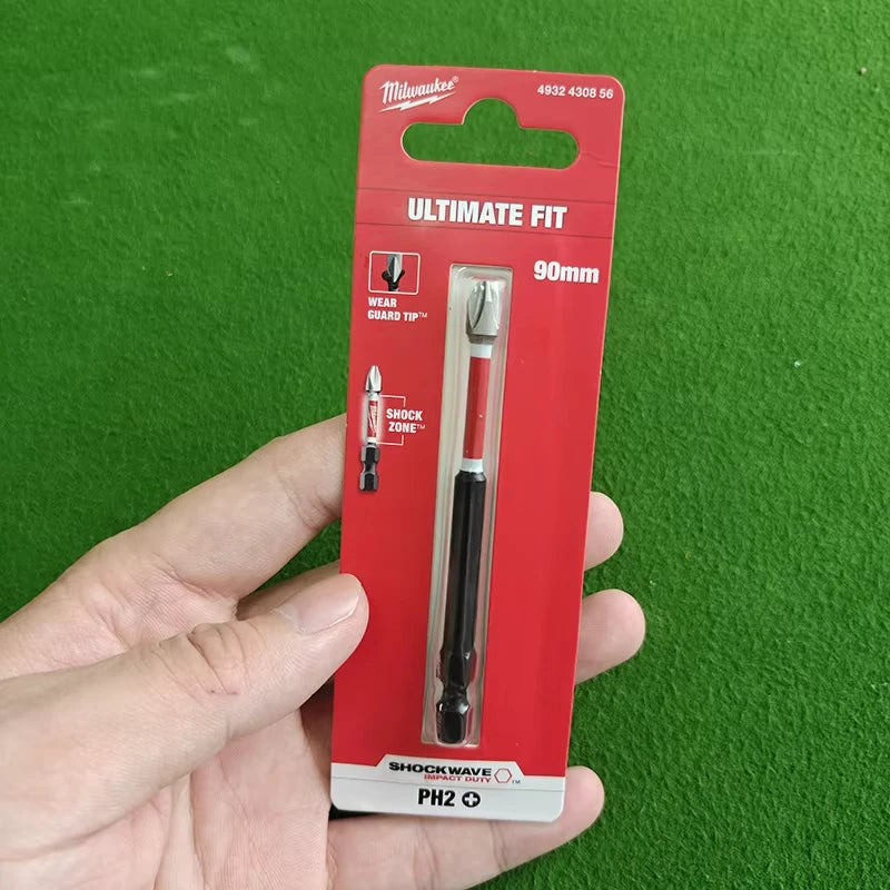 Milwaukee Shockwave PH2 Impact Drill Bits 25mm/50mm/90mm Head