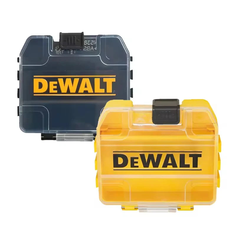 DEWALT Yellow Black Mini Storage Box Authentic Original Drill Bit Box