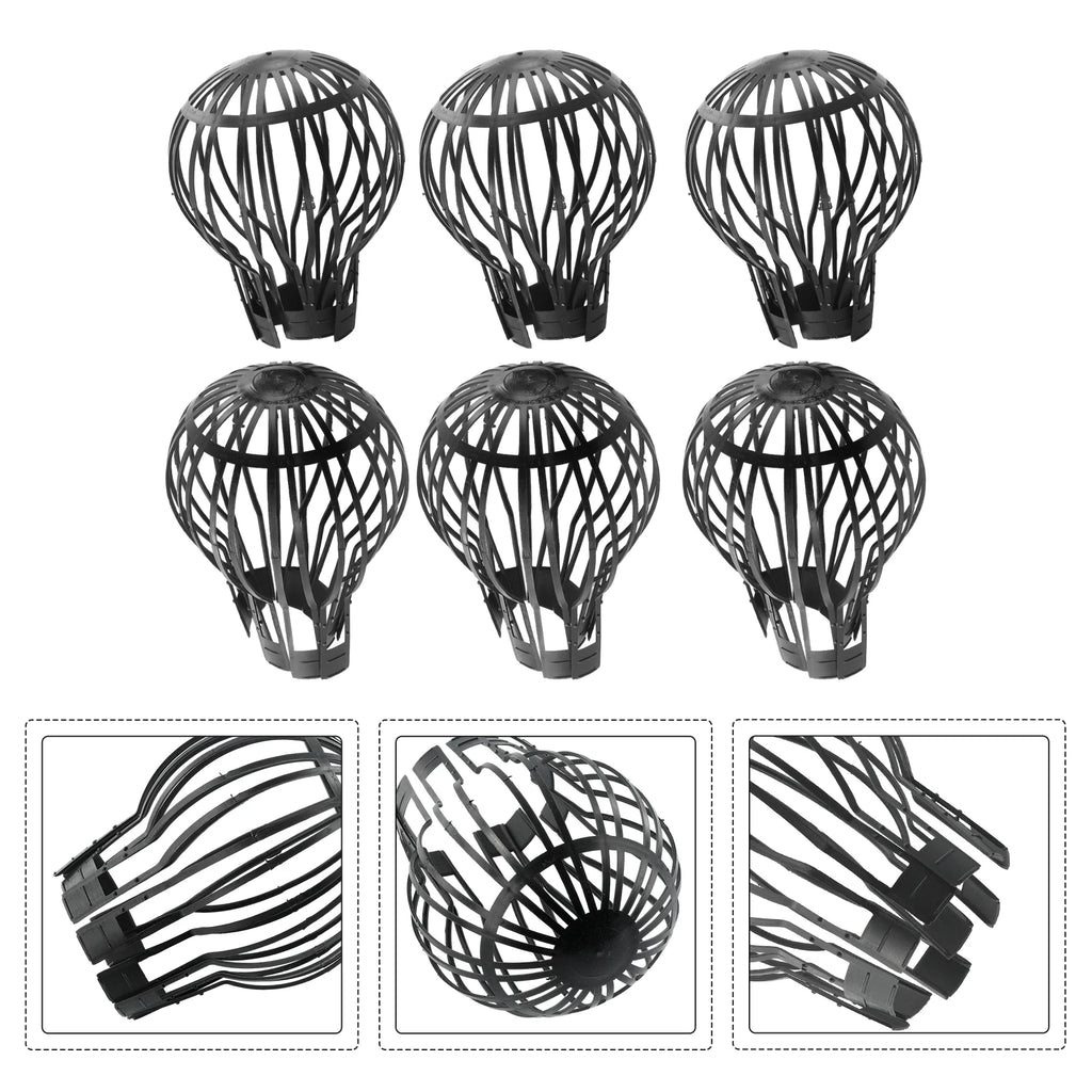 2/4/6pcs Downspout Filter Gutter Guard For Stopping Blockage Leaves