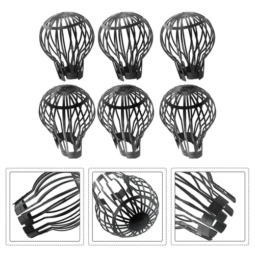 2/4/6pcs Downspout Filter Gutter Guard For Stopping Blockage Leaves