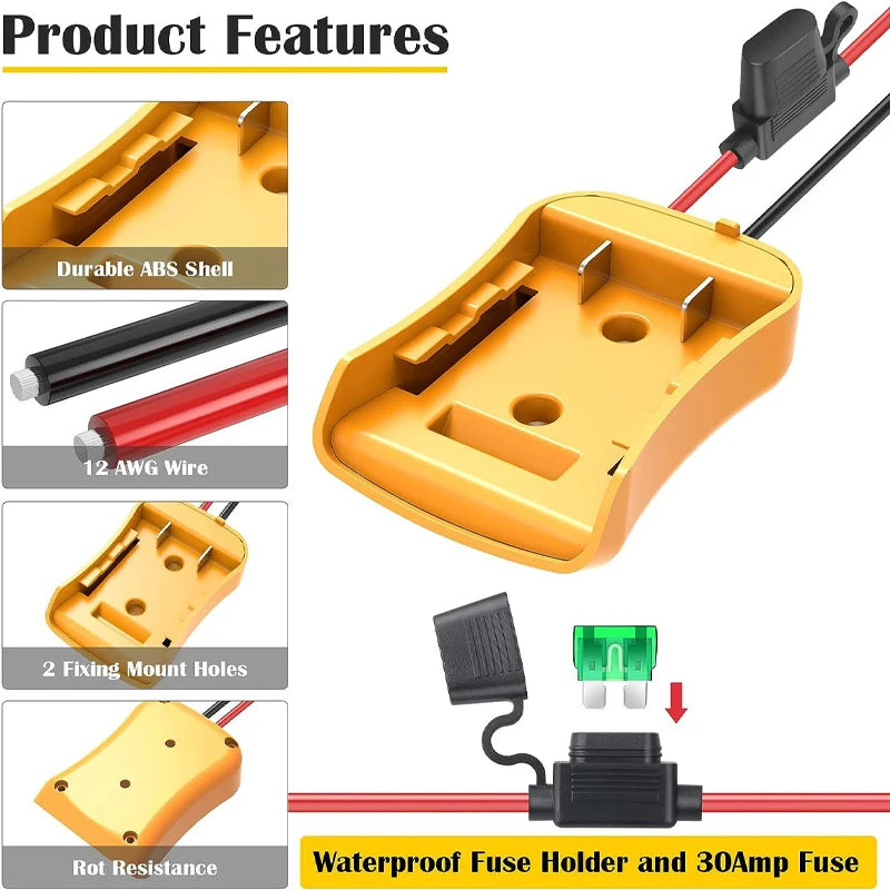 For Makita 18V Lithium Battery Case For Dewalt 20V For Milwaukee