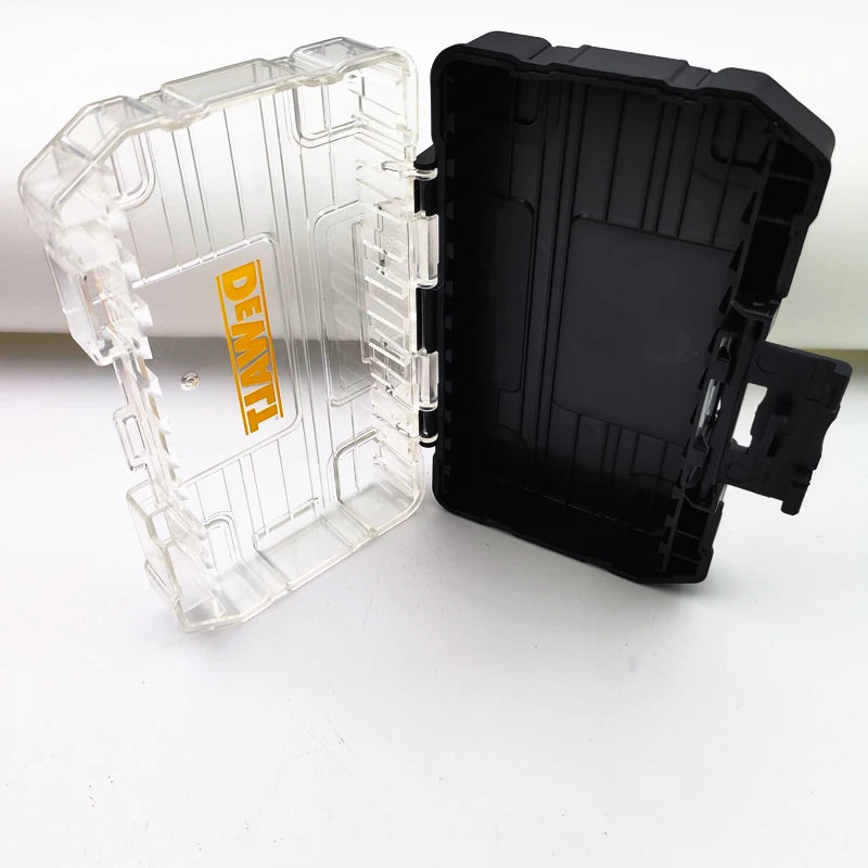 DEWALT TSTAK Tough Case Black Medium Stackable Removable Dustproof