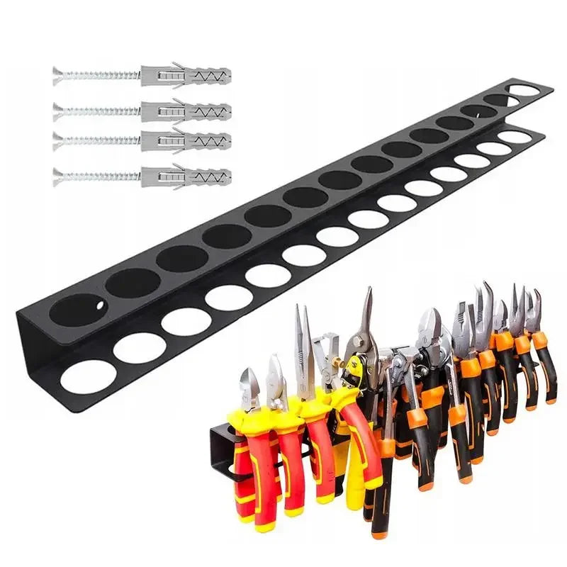 Pliers Holder Wall Mount Wall Mounted Tool Organizers Hammer Rack