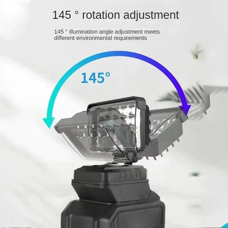 3/4/5/8Inch Led Light Portable Spotlights Cordless Outdoor Work