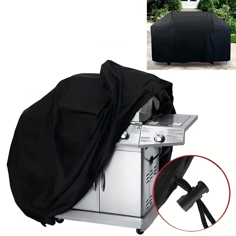 BBQ Grill Barbecue Cover Dustproof Waterproof Thickened BBQ Cover