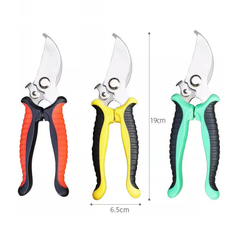 Professional Garden Shears Sharp Bypass Pruning Shears Branch Fruit