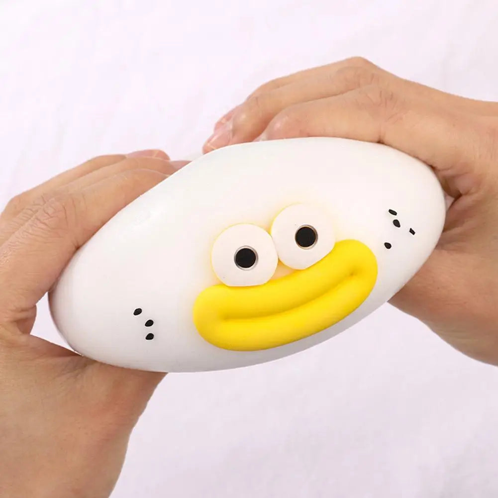 Smushers Face Squish Toy Funny Slow Rising Squeeze Ball, Soft Sensory Fidget Toy for Stress & Anxiety Relief, Novelty Desk Decor