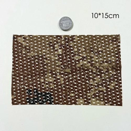 Simulated Military Model Camouflage Netting Micro Mountain Landscape