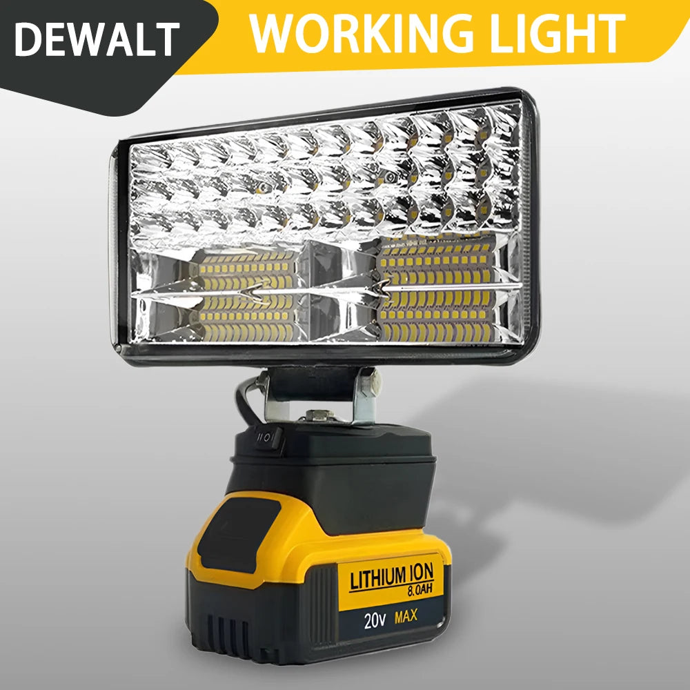 3/4/5/8Inch Led Light Portable Work Spotlights Cordless Outdoor
