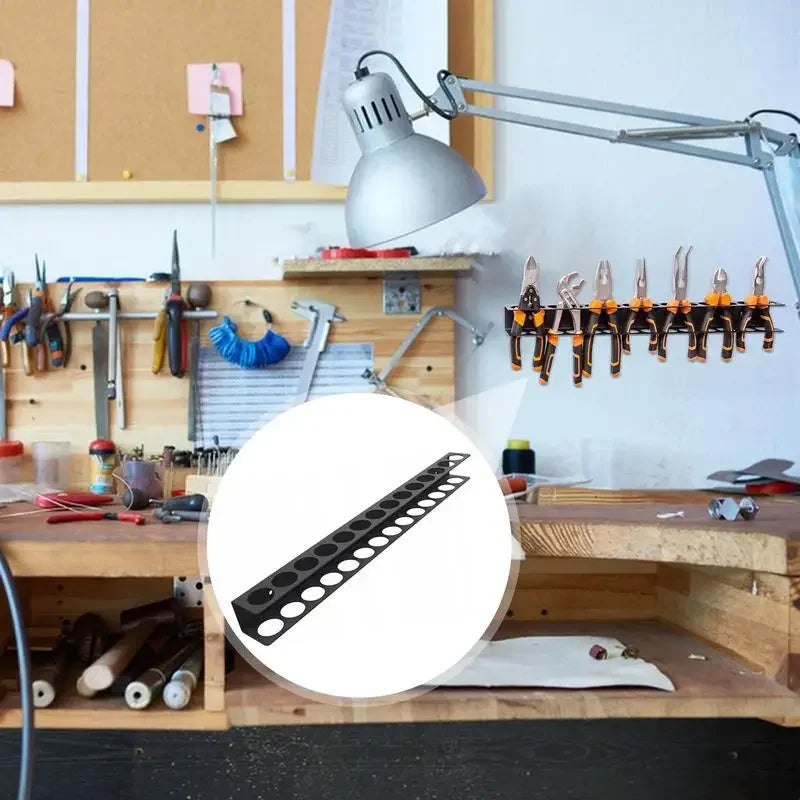 Pliers Holder Wall Mount Wall Mounted Tool Organizers Hammer Rack