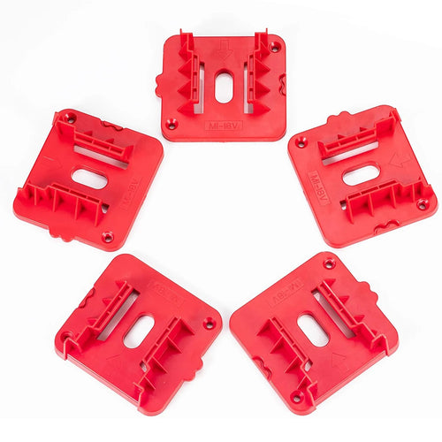 1-10PCS Power Tools Lithium Battery Holder Storage Fixed Bracket