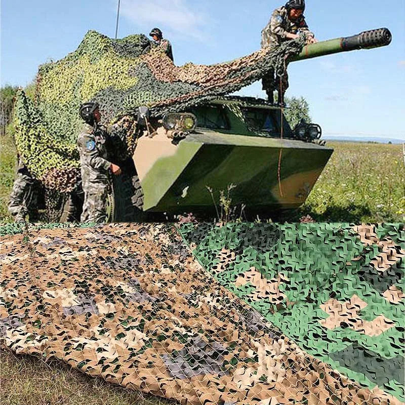 Simulated Military Model Camouflage Netting Micro Mountain Landscape