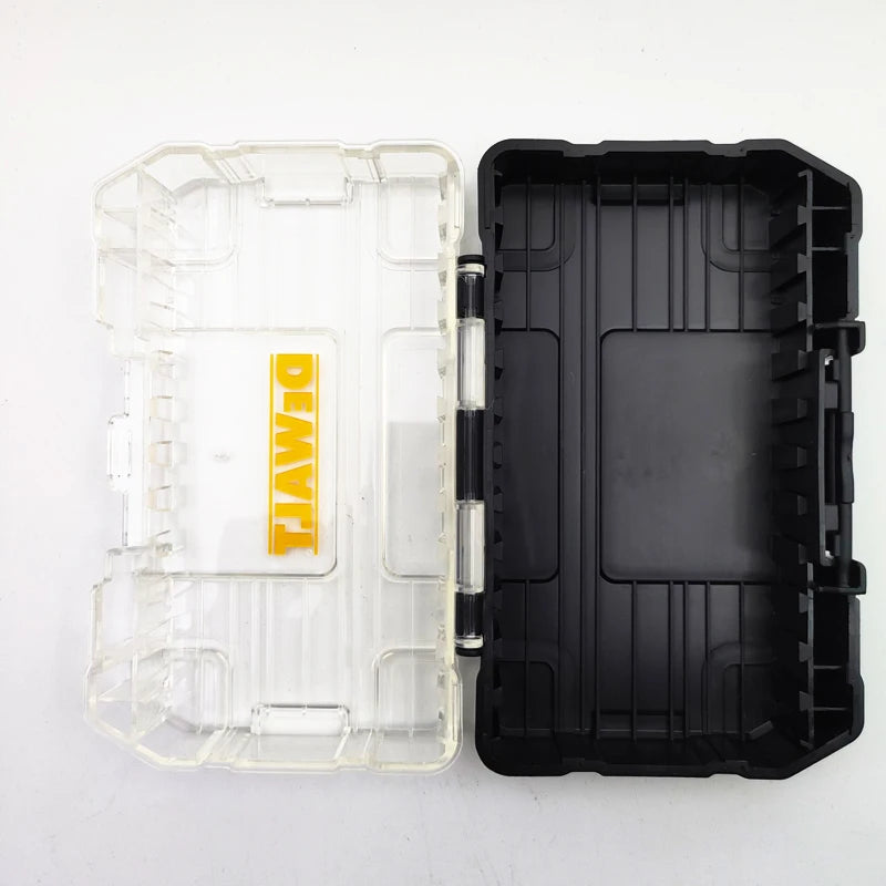 DEWALT TSTAK Tough Case Black Medium Stackable Removable Dustproof