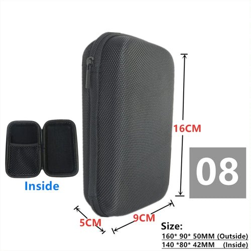 Earphone Data Storage Bag  Cable Organizer Multimeter Electronic Box