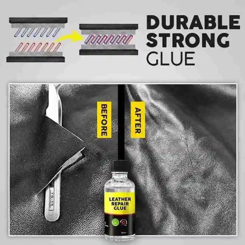 30ml Car Leather Repair Glue Sofa Scratches Transparent Fluid Glue