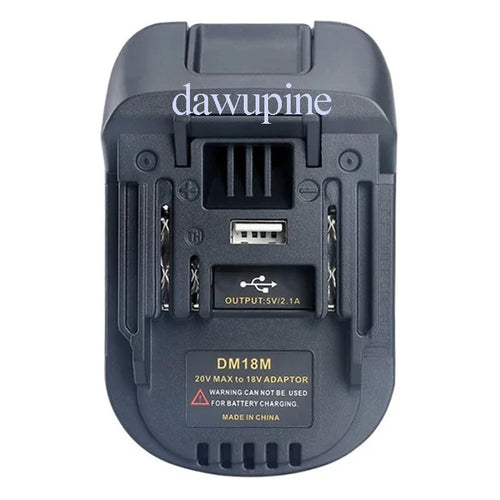 DM18M Converter Adapter For Milwaukee For M18 For Dewalt 20V Li-ion