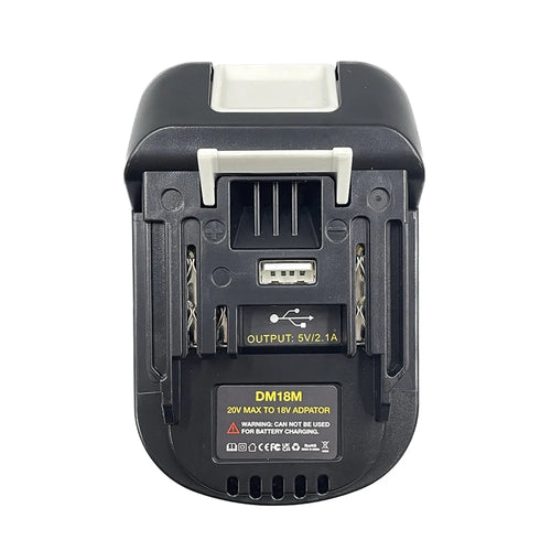 DM18M Battery Adapter for Makita 18V Tools Convert for Dewalt 20V
