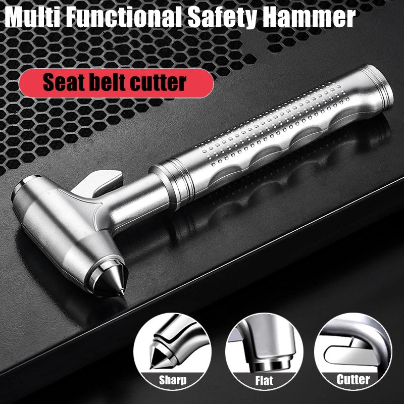Car Safety Hammer Car Window Breaker Emergency Hammer Seat Belt Cutter