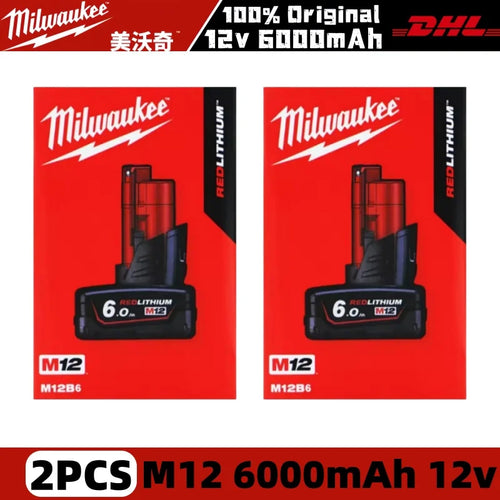 100% New Milwaukee M18 6.0Ah High Output Battery 18V Lithium-ion