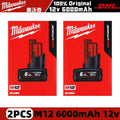 100% New Milwaukee M18 6.0Ah High Output Battery 18V Lithium-ion