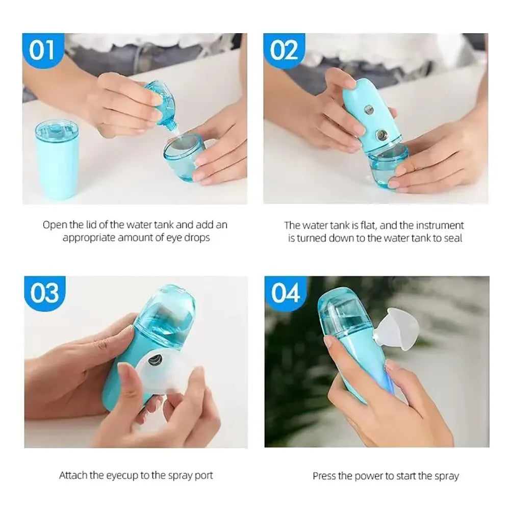Eye Moistener Nano Spray Glasses Dry And Astringent To Relieve Fatigue