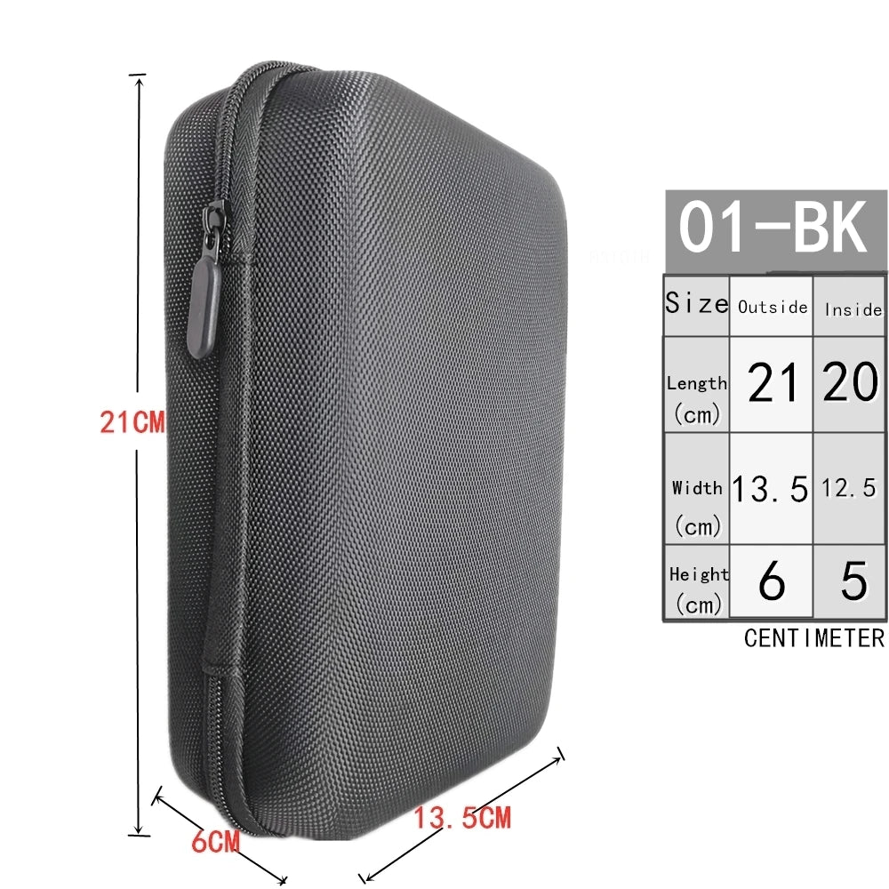 Earphone Data Storage Bag  Cable Organizer Multimeter Electronic Box
