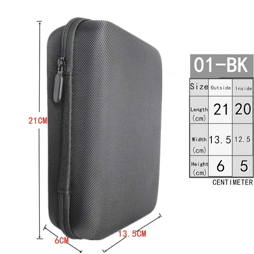 Earphone Data Storage Bag  Cable Organizer Multimeter Electronic Box