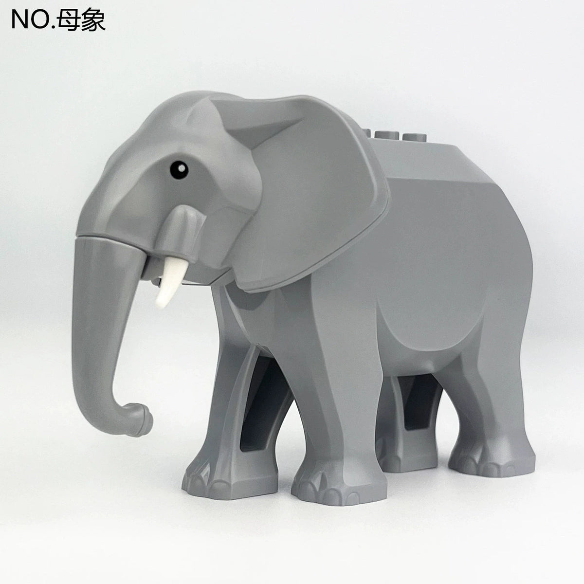NEW Animals World Scene Elephant Male Elephant Camel Elk Gorilla Giraffe Horse Parts Building Blocks Model Sets Bricks Kids Kits