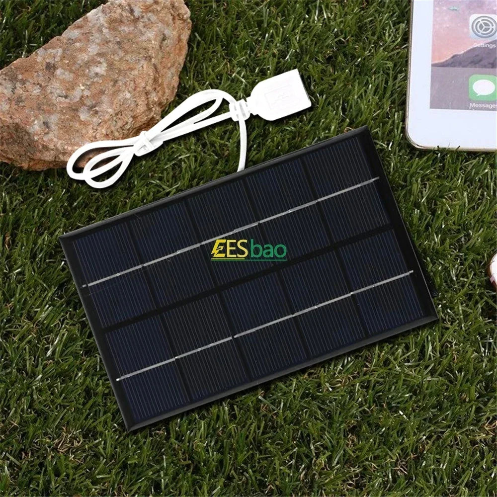 Wholesale Solar Panel  USB Waterproof Outdoor Hiking Camping Portable
