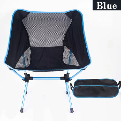 Outdoor Moon Chair, Camping Folding Chair, Portable Leisure Backrest
