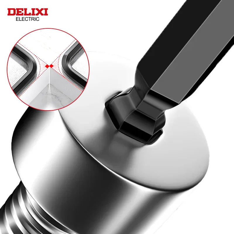 DELIXI ELECTRIC Allen Key Set，Allen Hex Wrench Screwdriver Set With