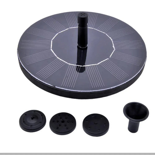 13/16cm Floating Solar Panel Solar Fountain Pump Bird Baths Garden