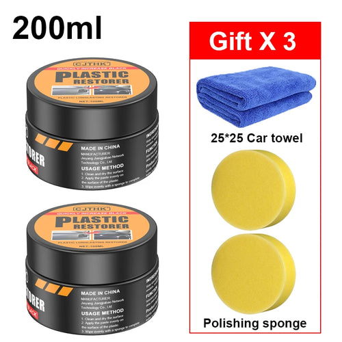 Car Plastic Restorer Back To Black Gloss Car Cleaning Products Plastic