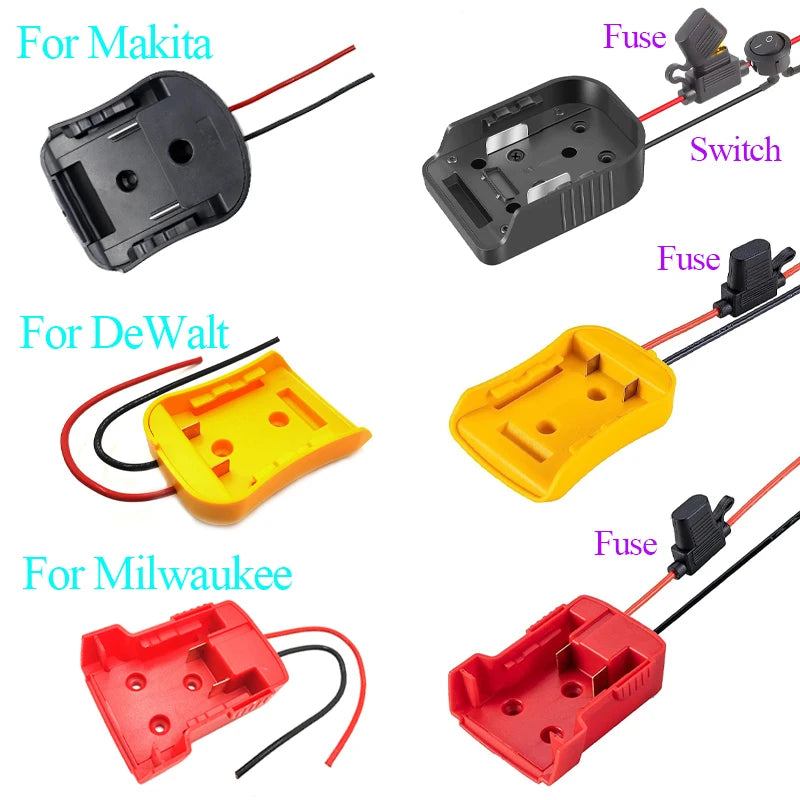For Makita 18V Lithium Battery Case For Dewalt 20V For Milwaukee