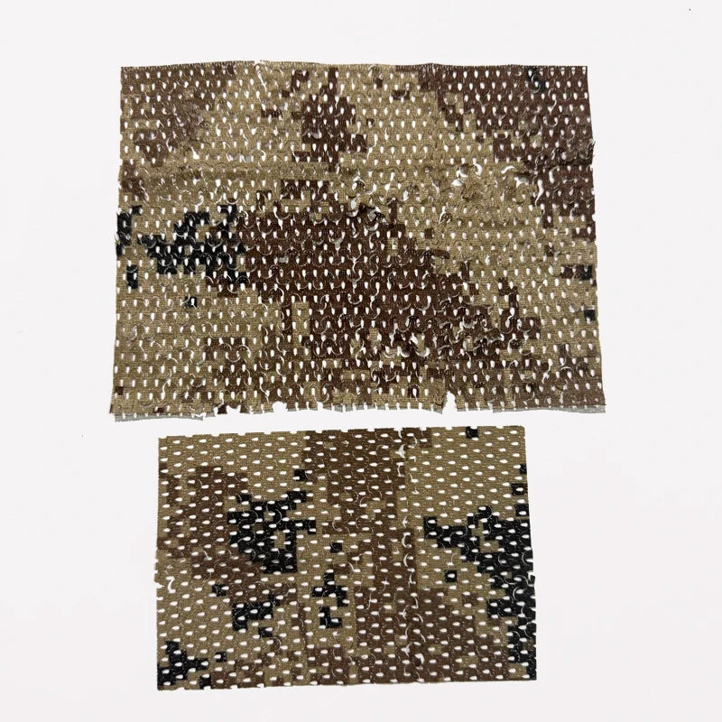 Simulated Military Model Camouflage Netting Micro Mountain Landscape