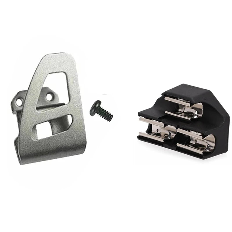 Bits Holder and Belt Clip Hook Kits for Milwaukee 18V Cordless Drill