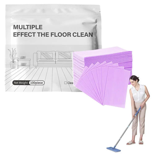 100pcs Multi-Effect Floor Cleaning Tablets Mild Formula,