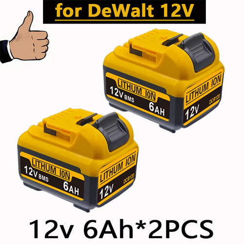 1-3Pack 12V Replacement for Dewalt DCB120 Lithium-ion Batteries 12V