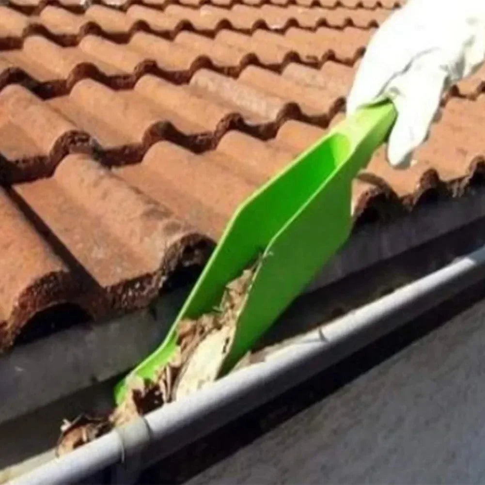 Durable Eaves Shovel Garden Tool Heavy Duty Plastic Leaf Cleaner Scoop