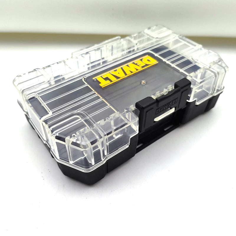 DEWALT TSTAK Tough Case Black Medium Stackable Removable Dustproof