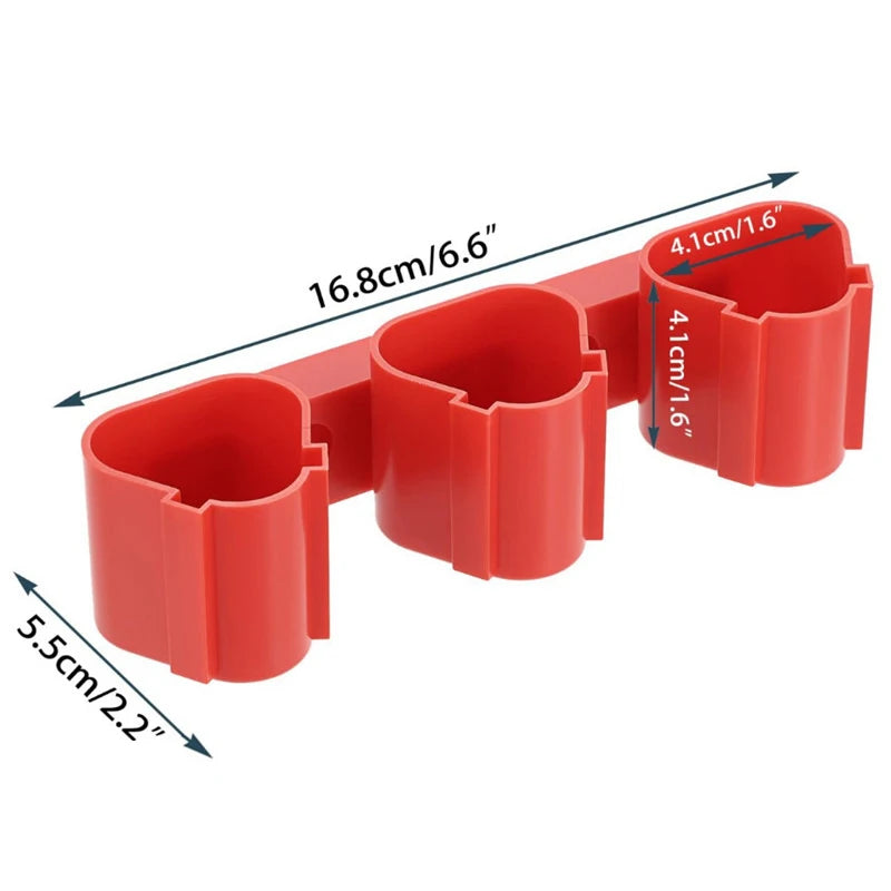 Battery Storage Holder for Makita,Bosch,Milwaukee 10.8V 12V Batteries