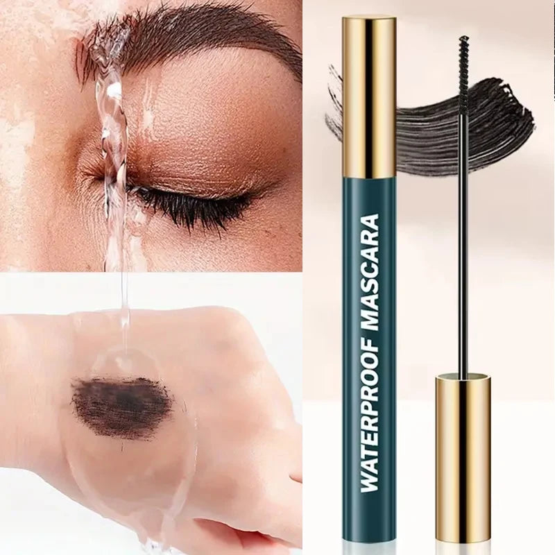 4D Mascara, Black, Waterproof, Ultra-Long, Volumizing, Long-Lasting