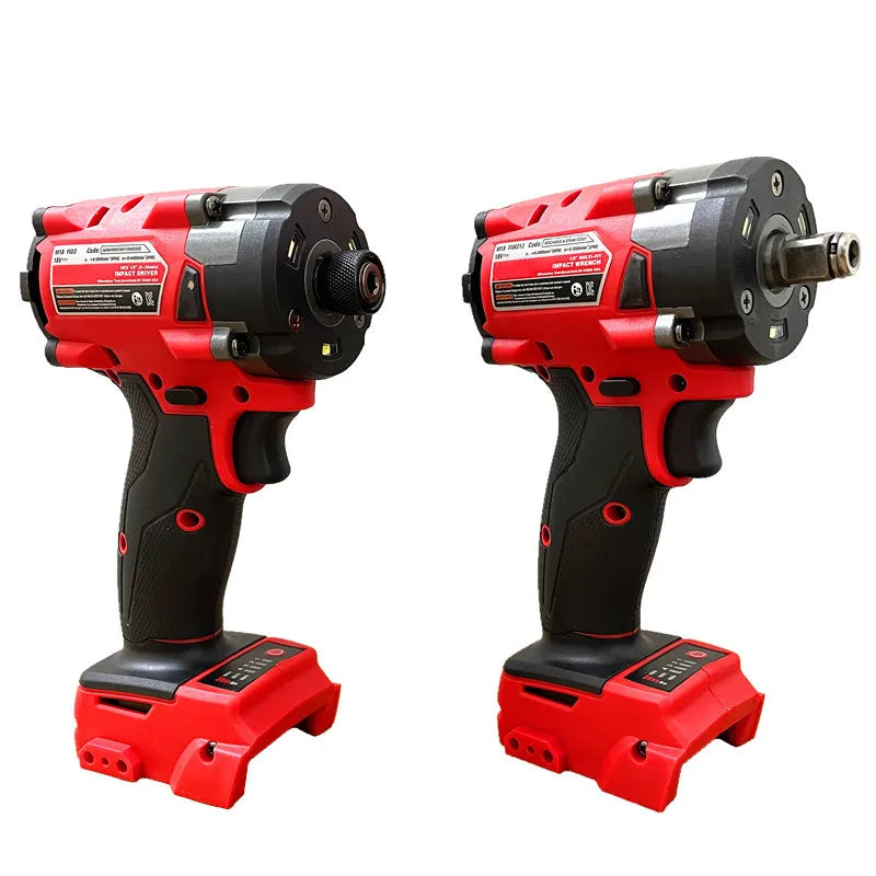 Compatible For Milwaukee 18V Battery Electric Cordless Wrench