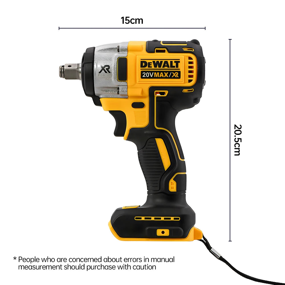 Dewalt DCF880 Cordless Electric Brushless Wrench Impact LED Light