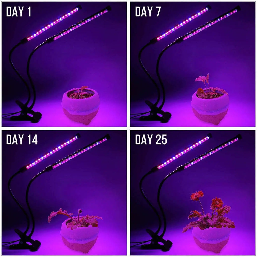 USB LED Plant Grow Light Indoor Garden 10 Dimmable Levels Grow Light