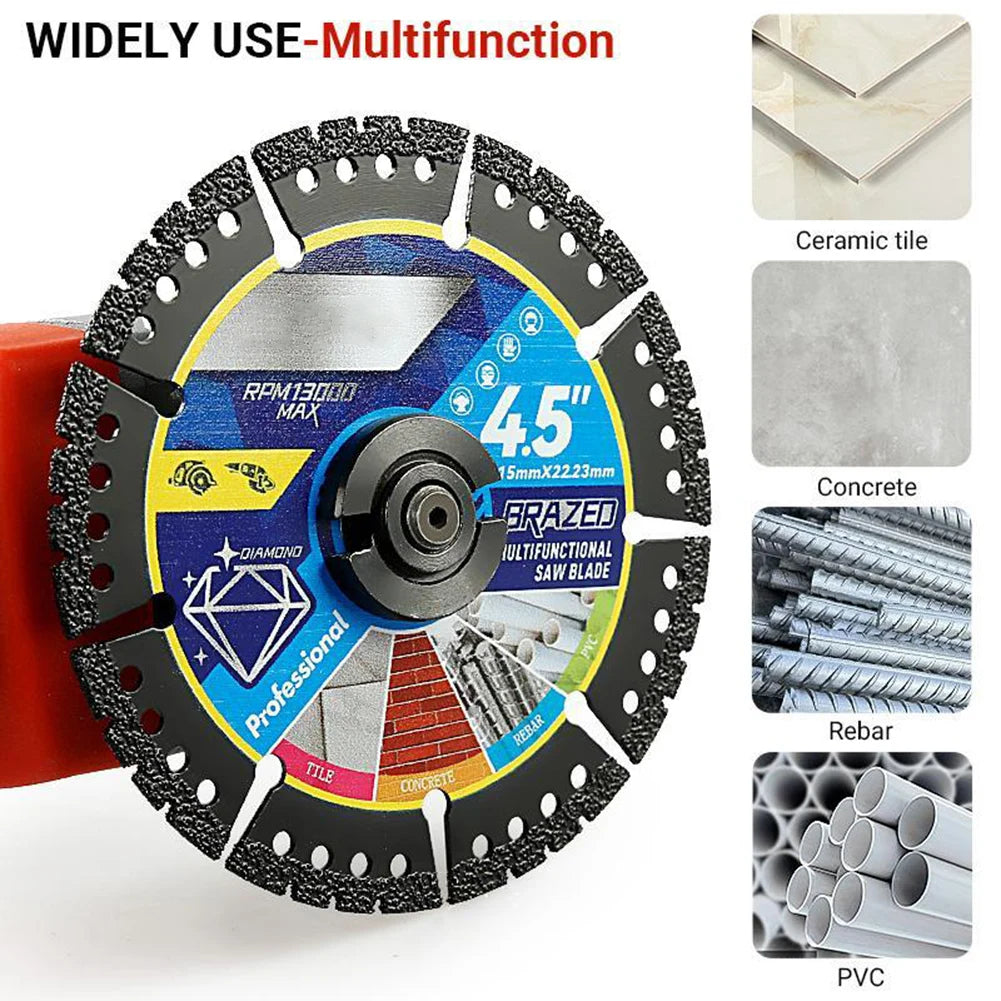 3PCS Heavy Duty Metal Cutting Wheel Angle Grinder Blade, Fast Precise
