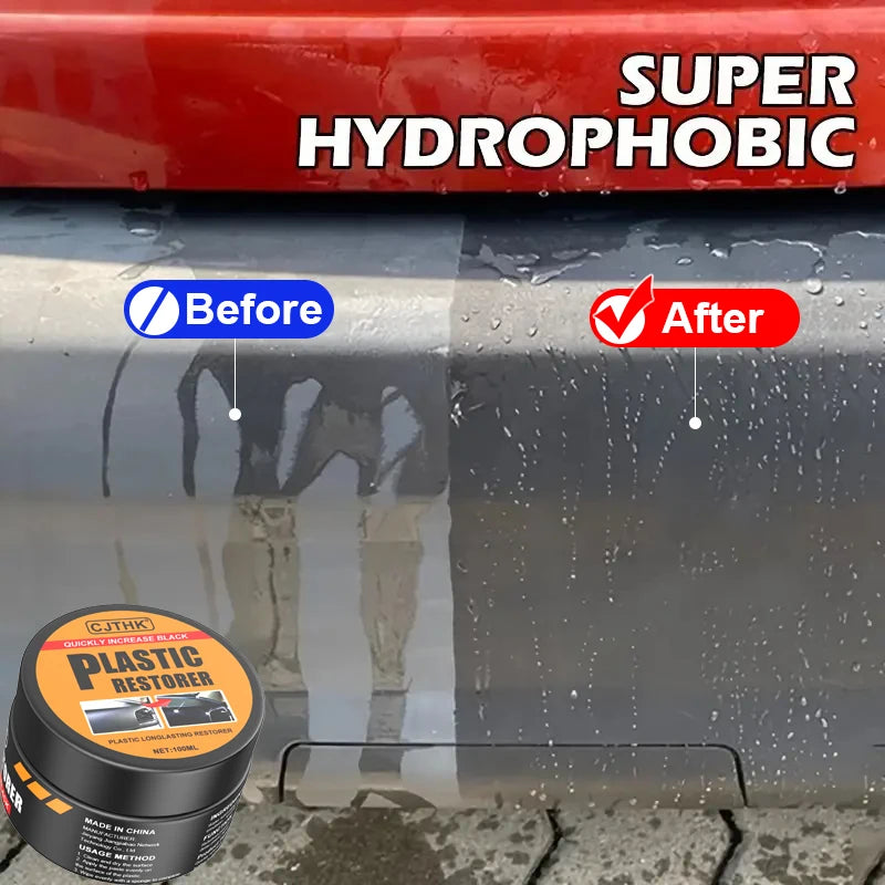 Car Plastic Restorer Back To Black Gloss Car Cleaning Products Plastic
