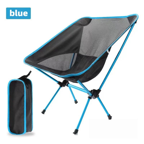 Outdoor Moon Chair, Camping Folding Chair, Portable Leisure Backrest