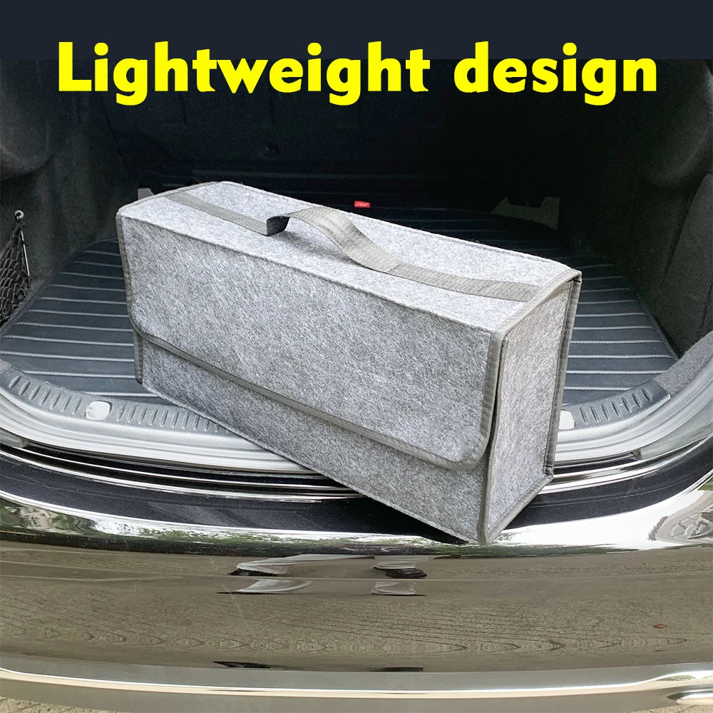 Felt Big Anti Slip Compartment Boot Storage Organizer Tool Car Storage